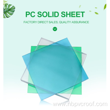 1mm solid polycarbonate sheet for sale